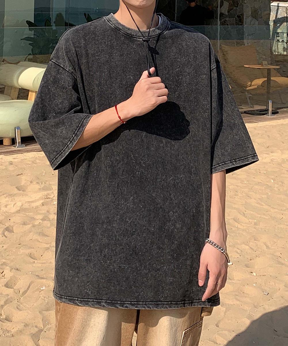【aimoha neo】Vintage Dye Crewneck