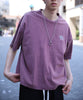 【HOOK -original- 】恐竜刺繍ウォッシュ半袖TEE