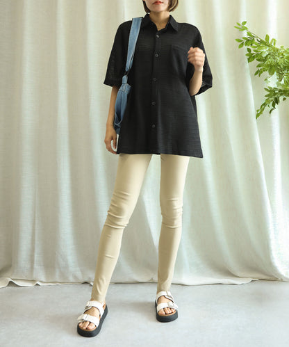 aimoha/累計50万枚突破!ハイウエストストレッチ美脚スキニーレギンスパンツ