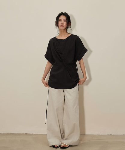 DECADE CLASSIC ハーフスリーブ タック TEE