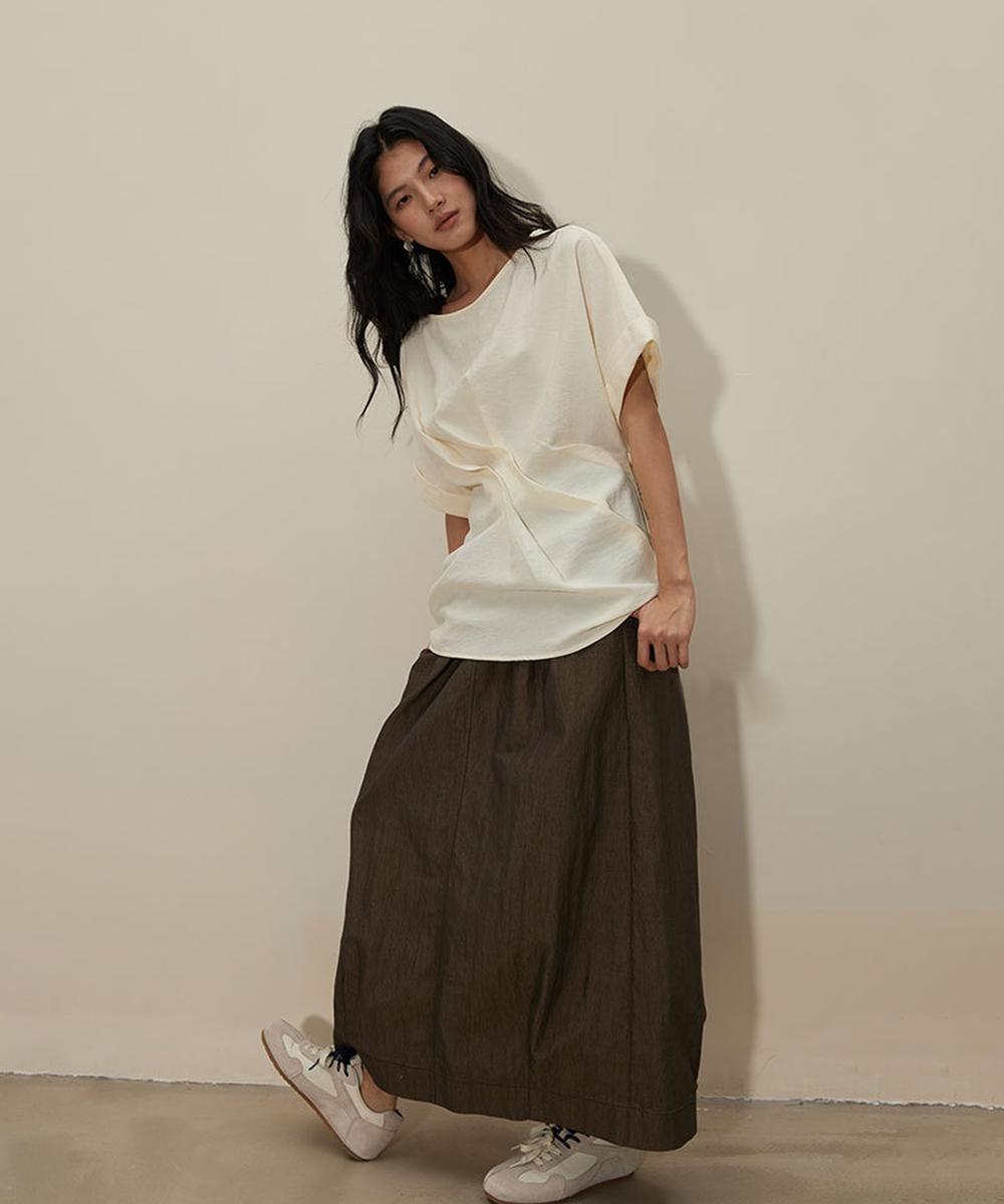 DECADE CLASSIC ハーフスリーブ タック TEE