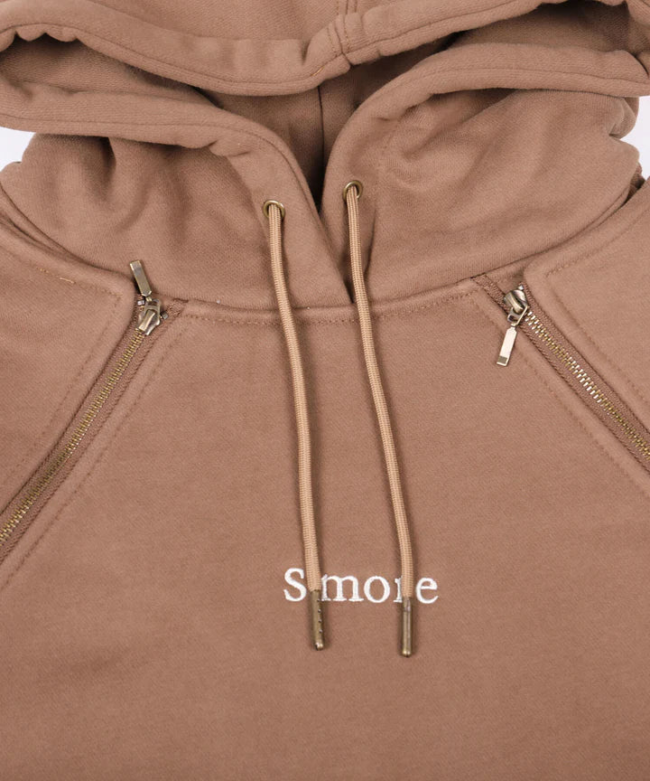 S'more/2WAY hooded sweatshirt