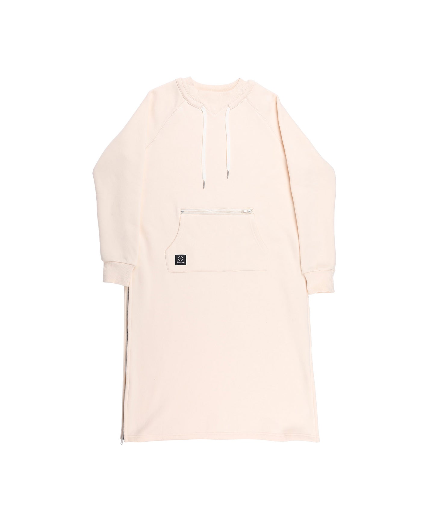 Double pocket sweatshirt dress 裏起毛スウェットワンピース