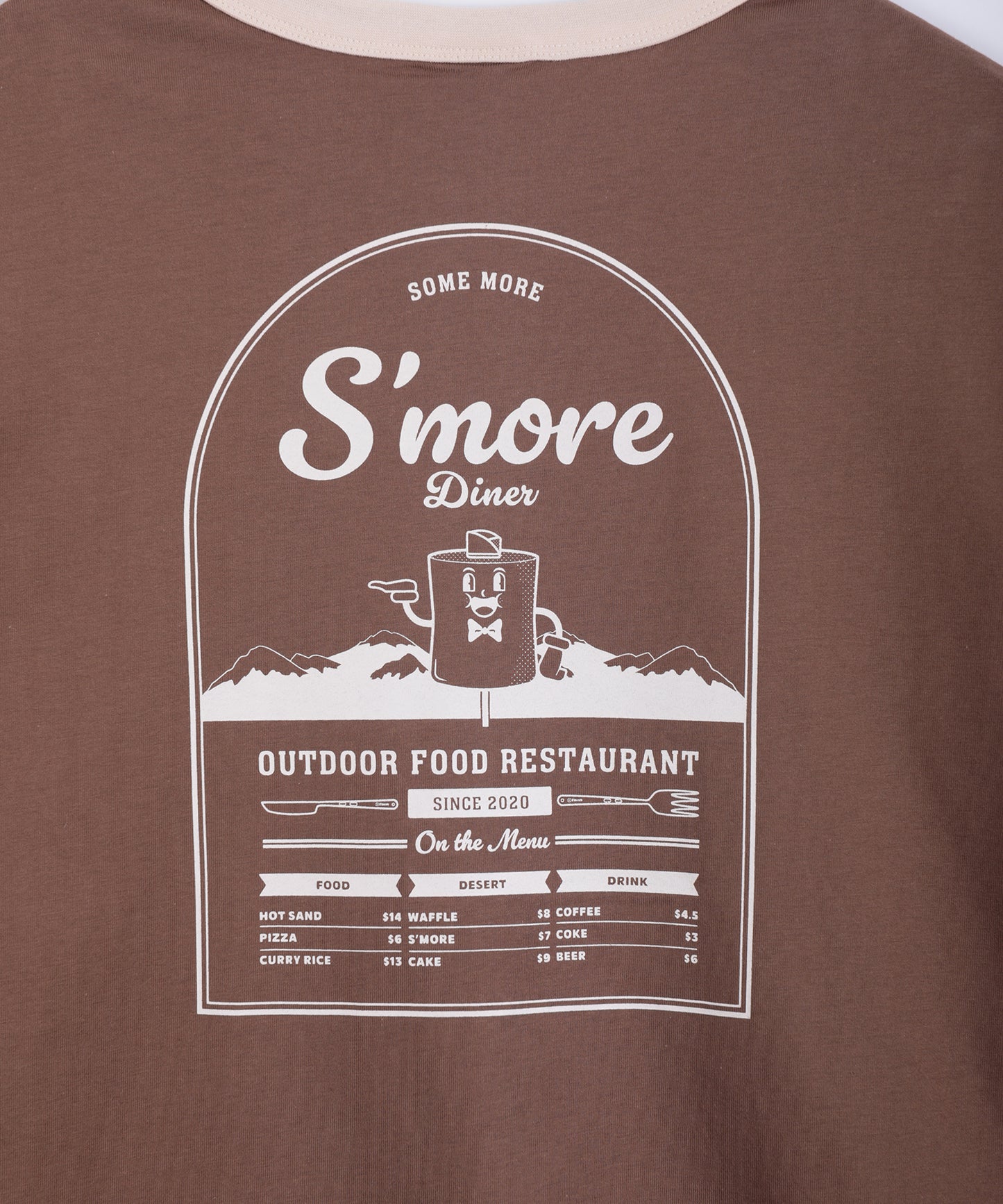 S'more diner ringer T-shirt