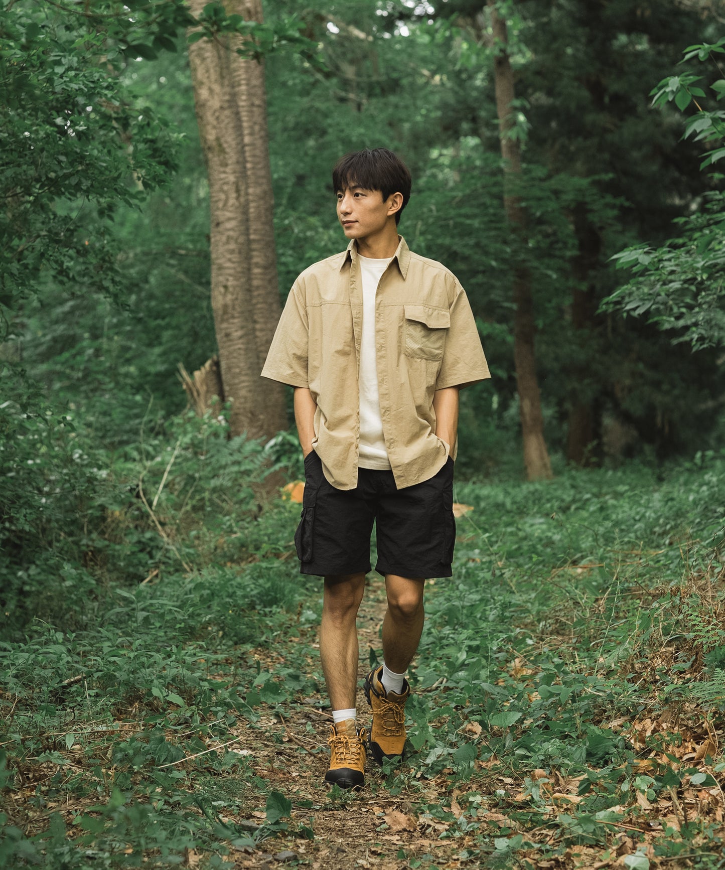 S'more Mesh pocket s/s shirt