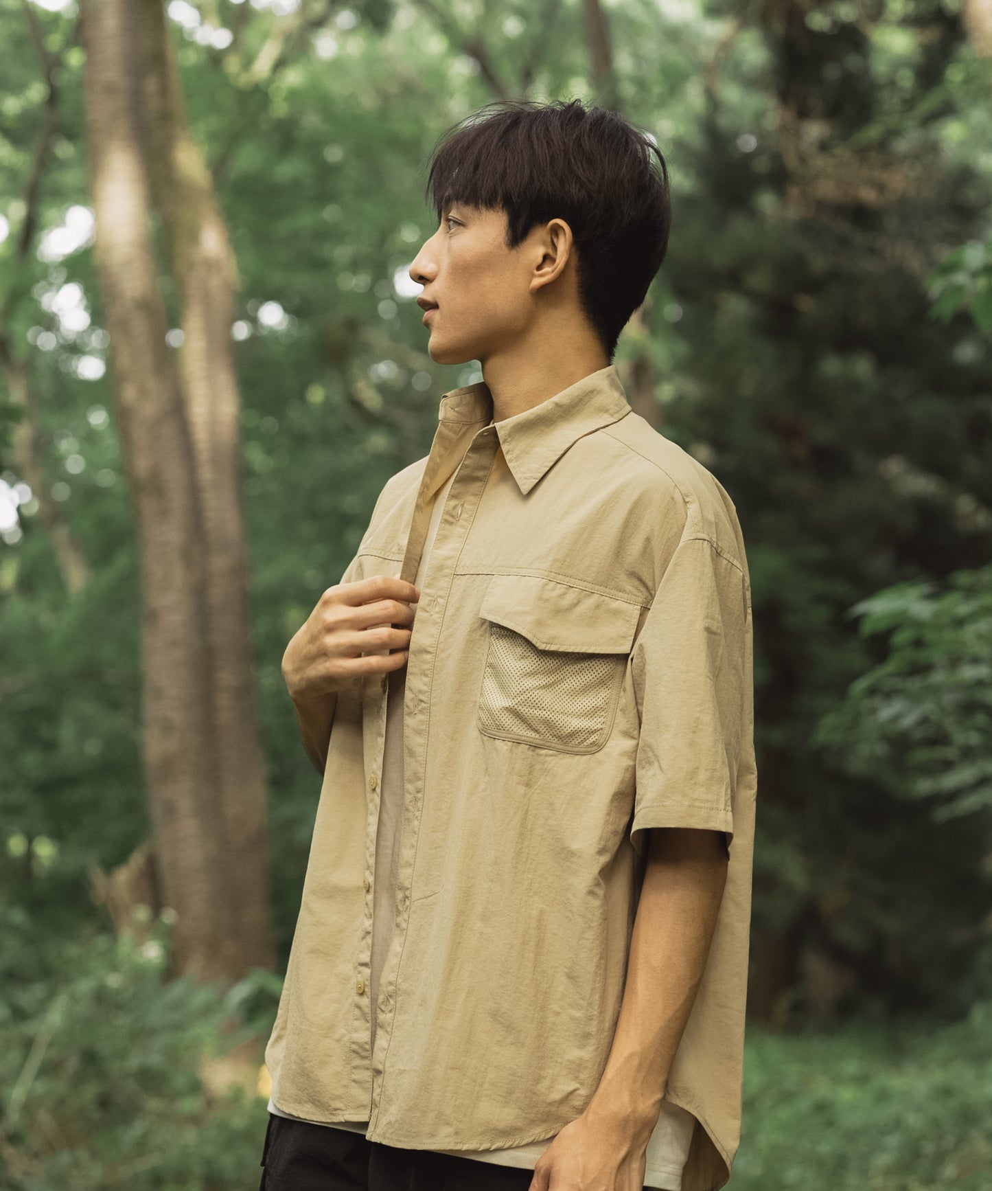 S'more Mesh pocket s/s shirt