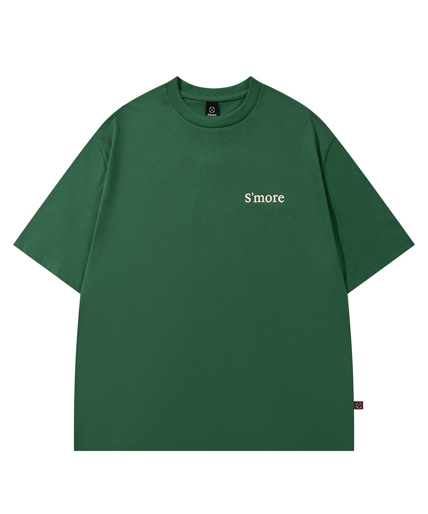 S'more　Solo Camping Bear S/S pt.Tee ソロキャンプの熊プリント半袖Tシャツ