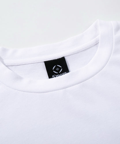 S'more　Solo Camping Bear S/S pt.Tee ソロキャンプの熊プリント半袖Tシャツ