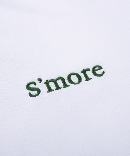 S'more　Solo Camping Bear S/S pt.Tee ソロキャンプの熊プリント半袖Tシャツ