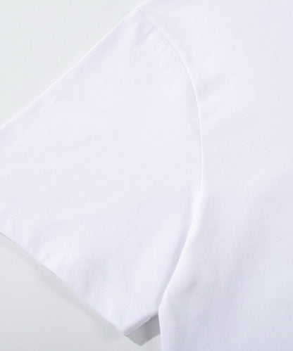 S'more　Solo Camping Bear S/S pt.Tee ソロキャンプの熊プリント半袖Tシャツ