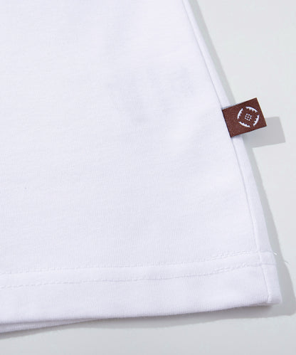 S'more　Solo Camping Bear S/S pt.Tee ソロキャンプの熊プリント半袖Tシャツ