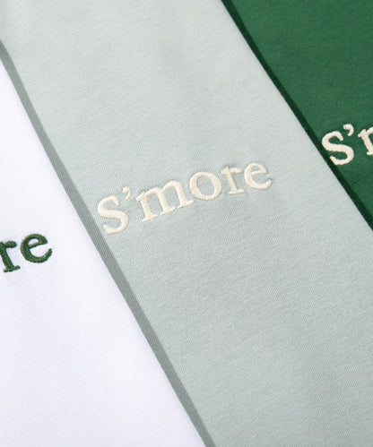 S'more　Solo Camping Bear S/S pt.Tee ソロキャンプの熊プリント半袖Tシャツ