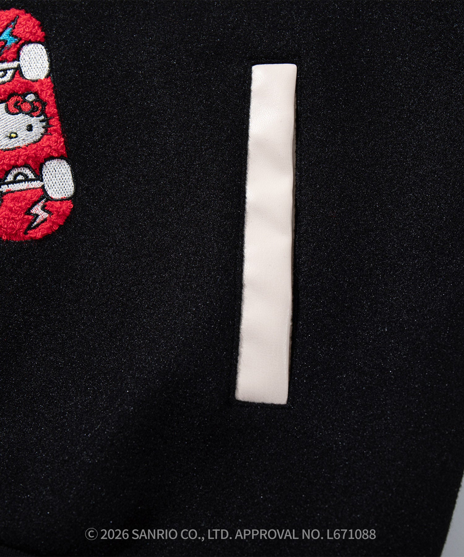 HOOK -original- SANRIO CHARACTERS Collaboration Character Shaggy Embroidered Stadium Jacket