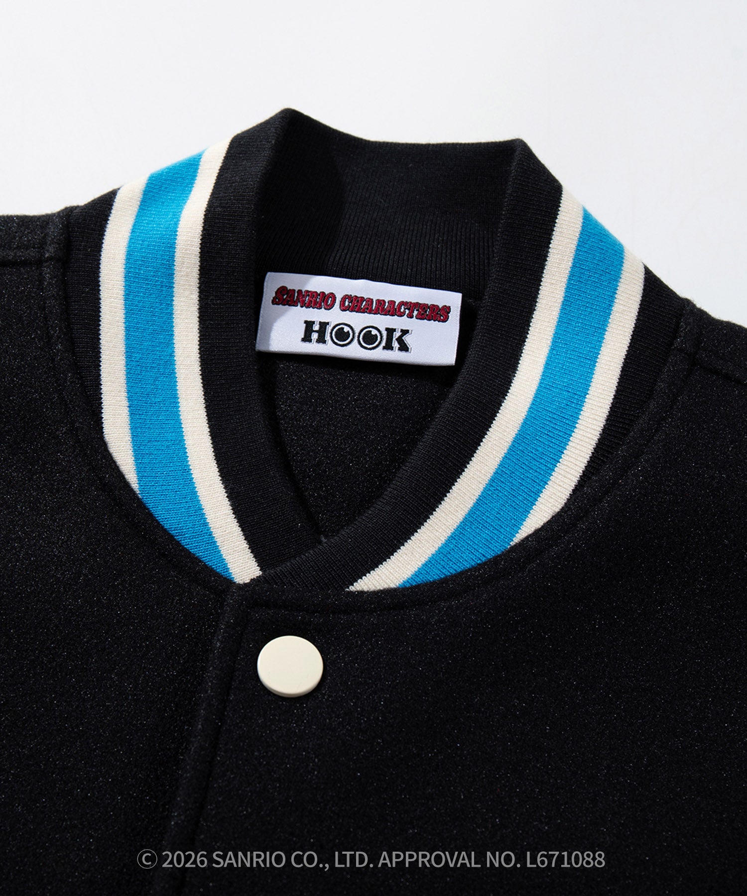 HOOK -original- SANRIO CHARACTERS Collaboration Character Shaggy Embroidered Stadium Jacket