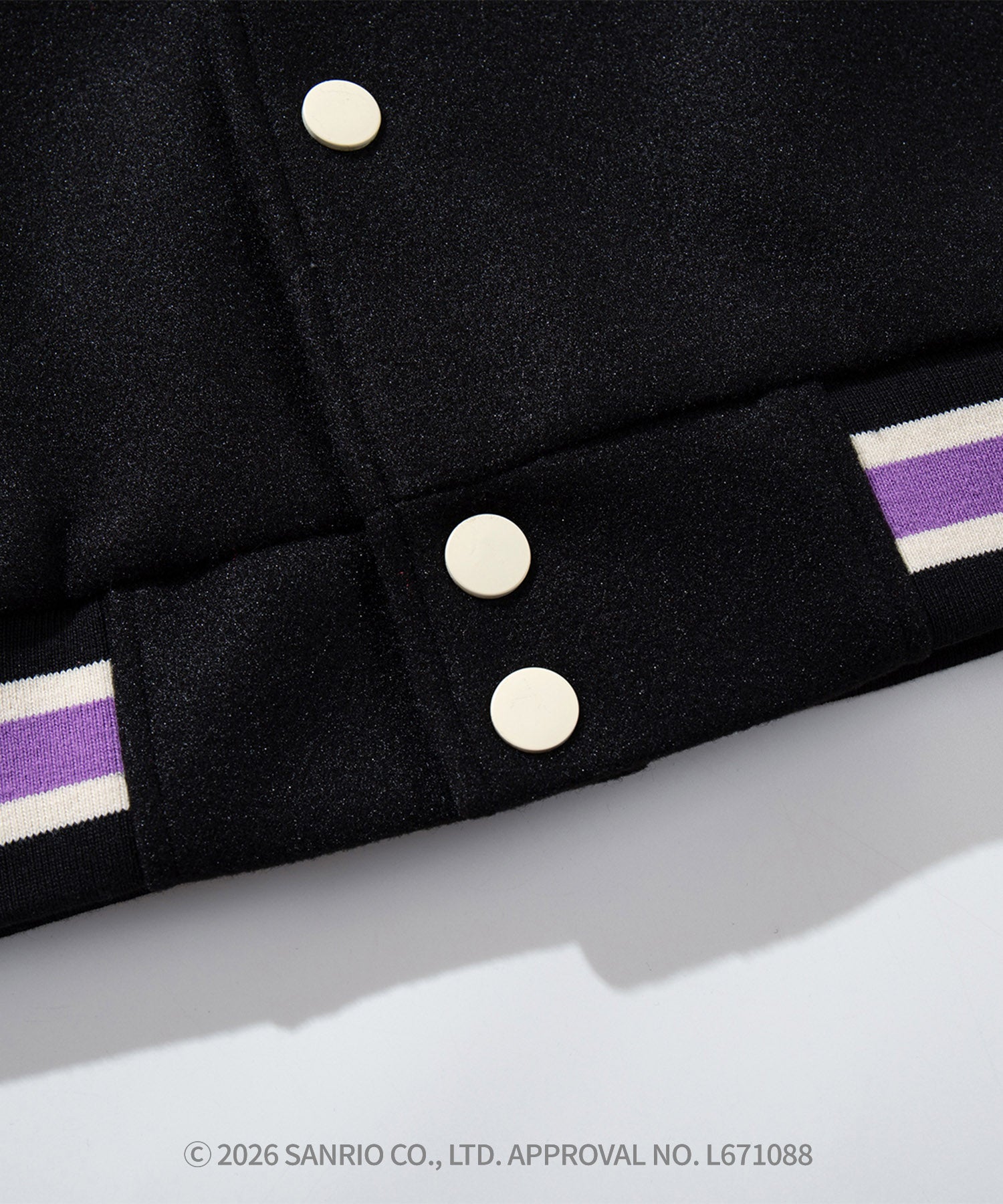 HOOK -original- SANRIO CHARACTERS Collaboration Character Shaggy Embroidered Stadium Jacket