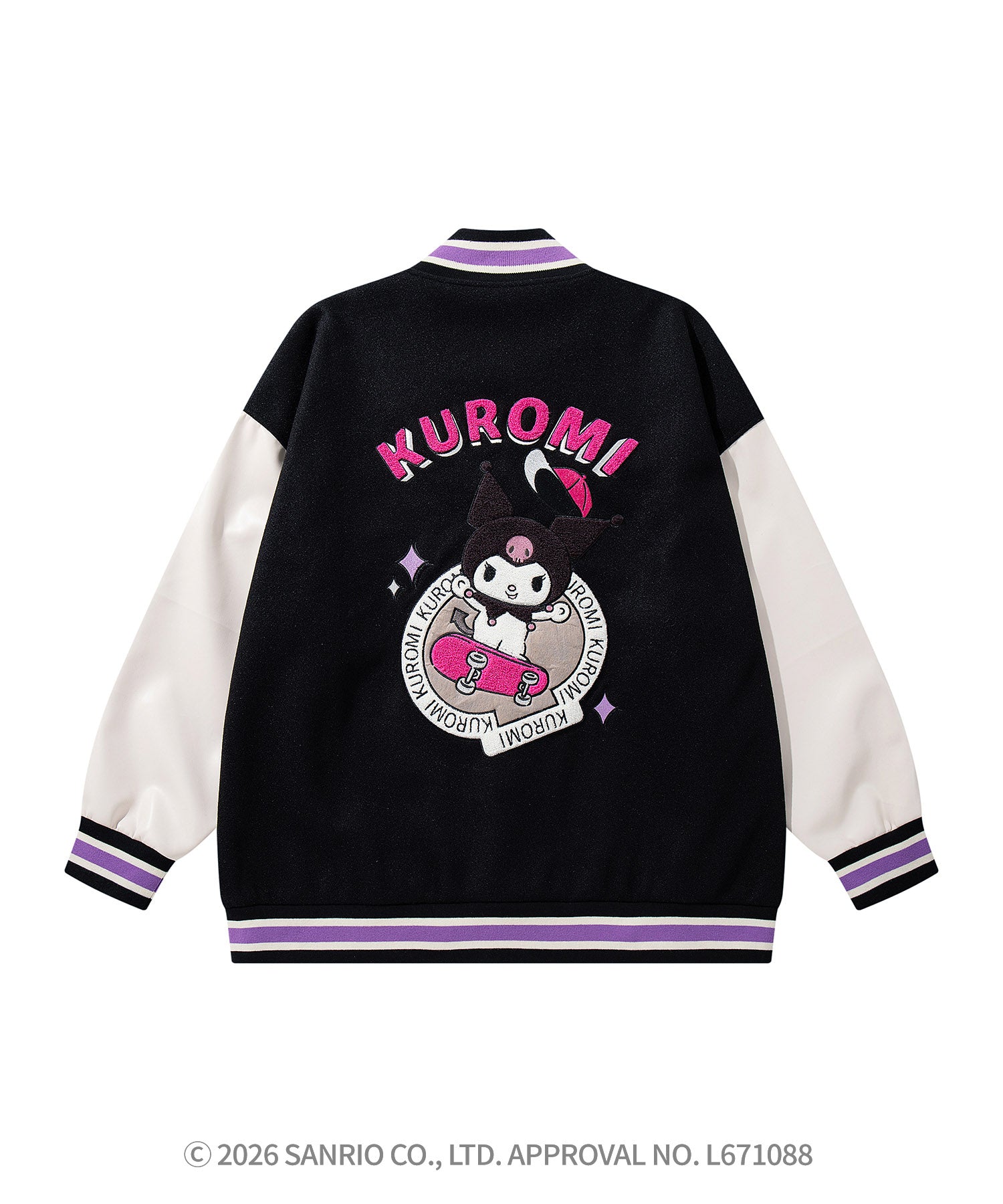 HOOK -original- SANRIO CHARACTERS Collaboration Character Shaggy Embroidered Stadium Jacket