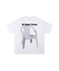 チェアプリントグラフィックTシャツ