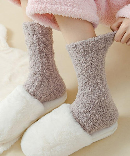 【MOSOX】もこもこルームソックス7色セット