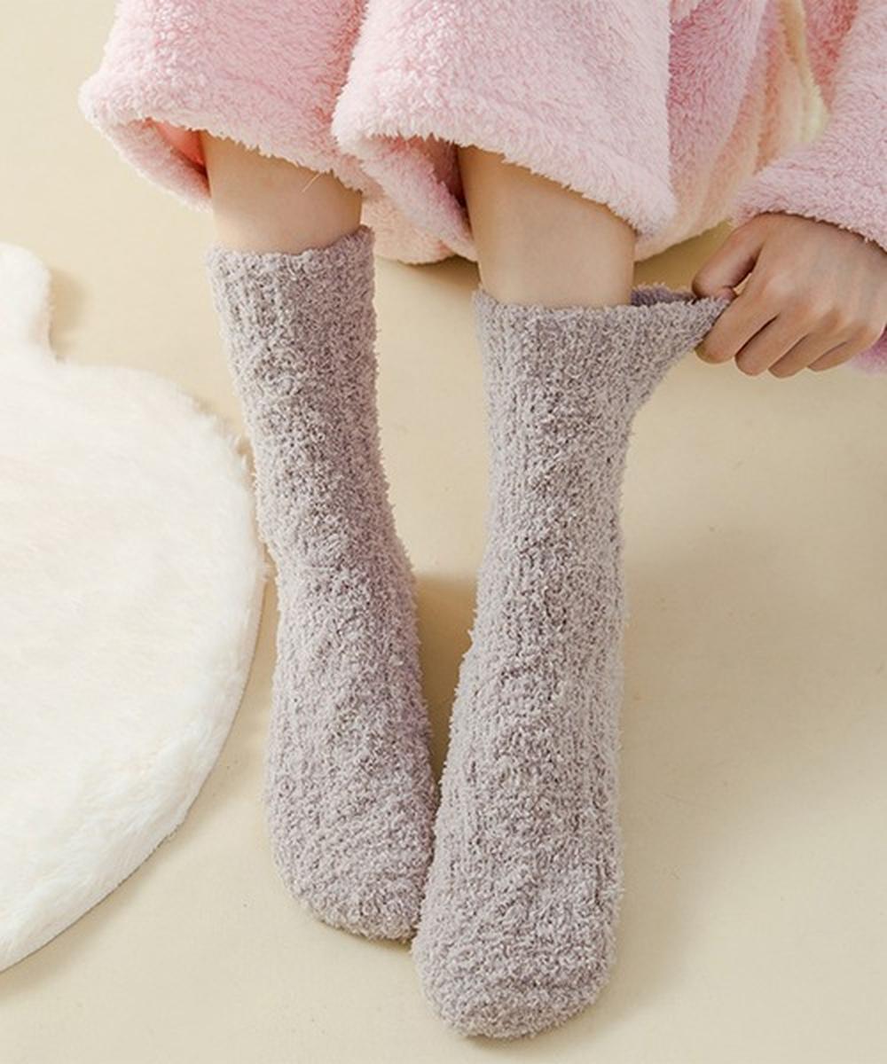 【MOSOX】もこもこルームソックス7色セット