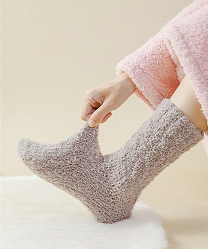 【MOSOX】もこもこルームソックス7色セット