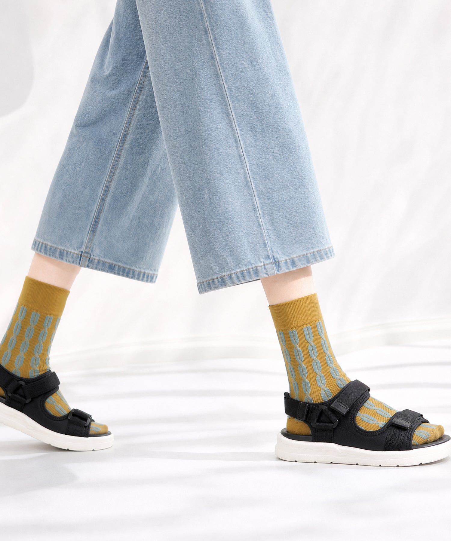 【mosox】韓国風レトロソックス