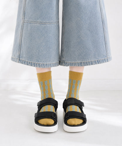 【mosox】韓国風レトロソックス