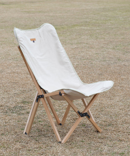 【 S'more Woodi pack chair 】ウッディーパックチェア ブナ材 木製キャンバスチェア