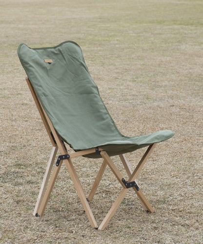 【 S'more Woodi pack chair 】ウッディーパックチェア ブナ材 木製キャンバスチェア