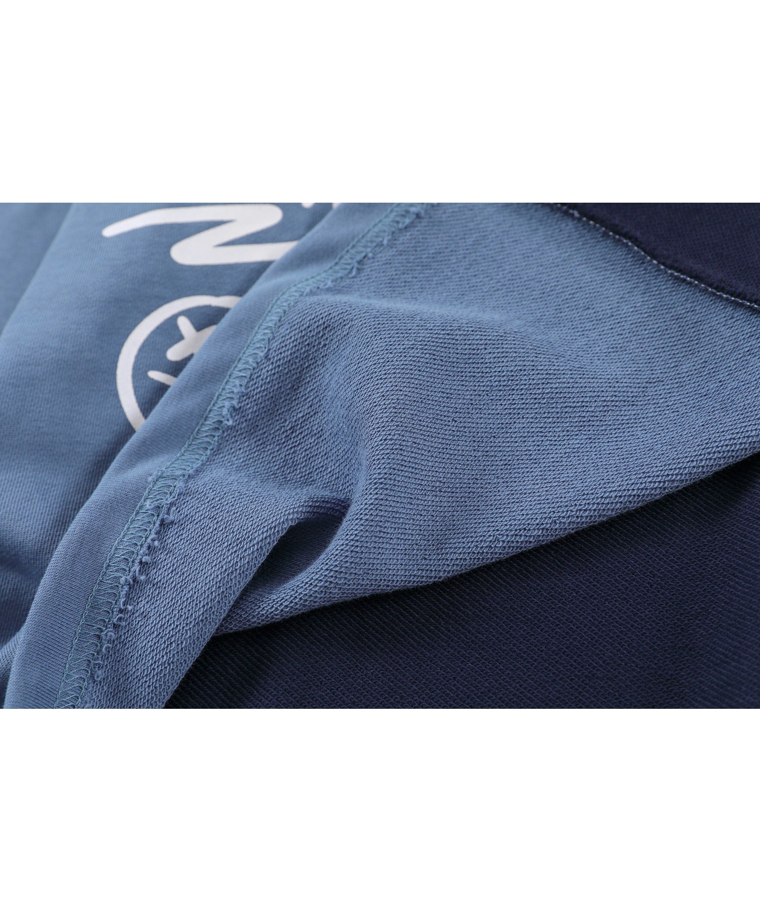 [HOOK] Asymmetrical switching polo shirt style sweatshirt