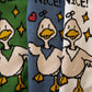 [HOOK -original-] Cute duck illustration cardigan
