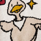 [HOOK -original-] Cute duck illustration cardigan