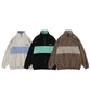 [HOOK] 2WAY collar switching half zip trainer