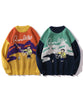 [HOOK] Retro style old clothes embroidery knit