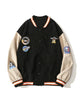 [HOOK] American casual color scheme bear patch stadium jacket