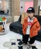 【aimoha-KIDS-】韓国子供服 無地マウンテンジャケット