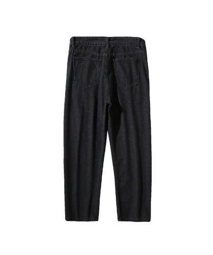 [HOOK] [New] Denim wide pants with graffiti print