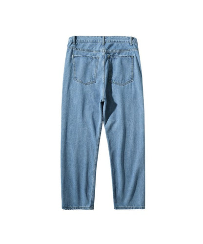 [HOOK] [New] Denim wide pants with graffiti print