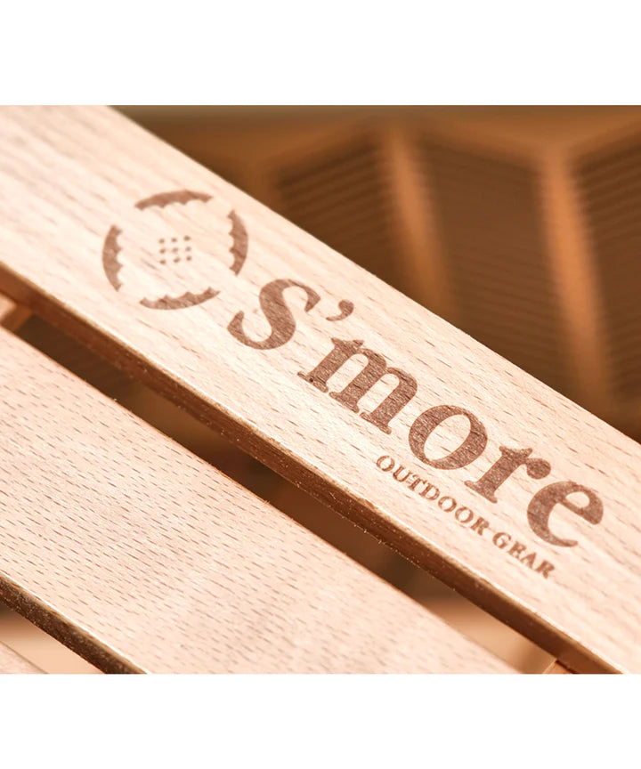 【S'more /Woodi Folding Stool】ウッディーフォールディングスツール 折り畳みブナ材スツール