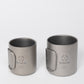 【 S'more / Titanium mag double 】 二重構造 チタンマグカップ