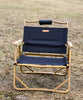 【S'more /Alumi Folding Armchair】アルミフォールディングアームチェア 木調フレームのチェア