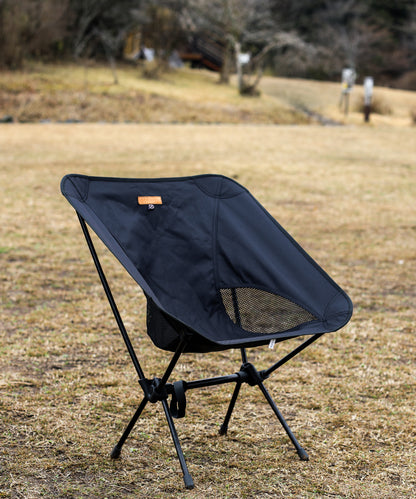 【S'more /Alumi Low-back Chair】折り畳みアルミローバックチェア 超軽量850g