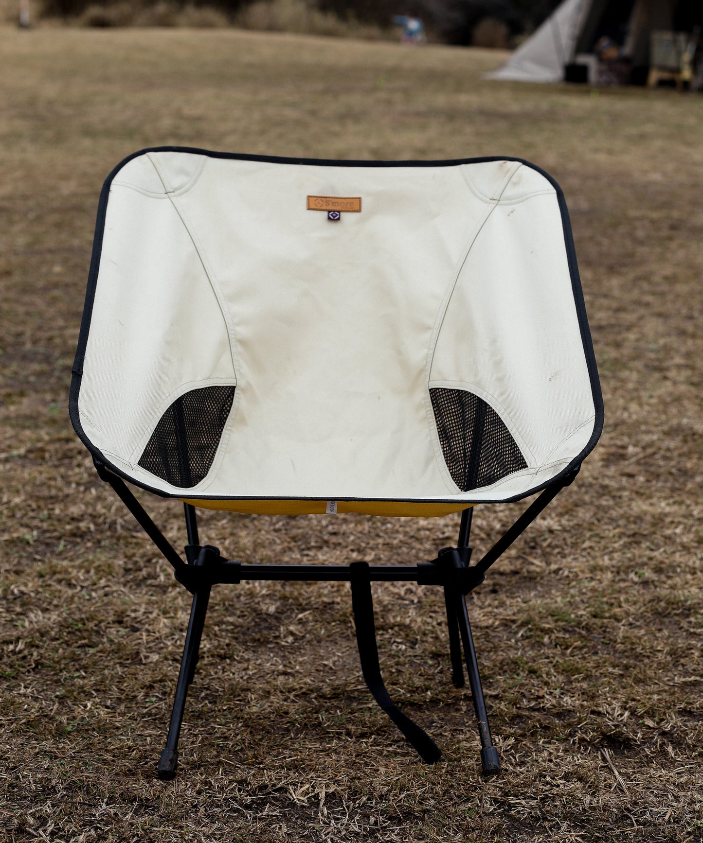 【S'more /Alumi Low-back Chair】折り畳みアルミローバックチェア 超軽量850g