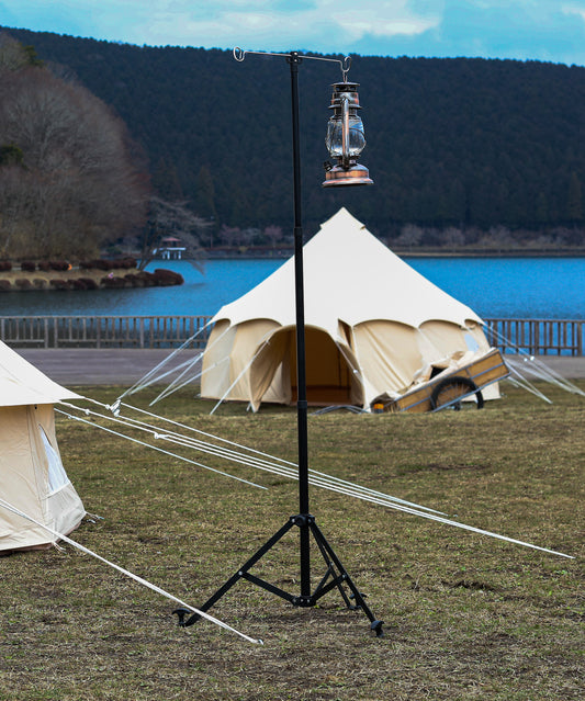 【S'more /Alumi Lantern Stand 】アルミランタンスタンド / 4段階高さ調整可能