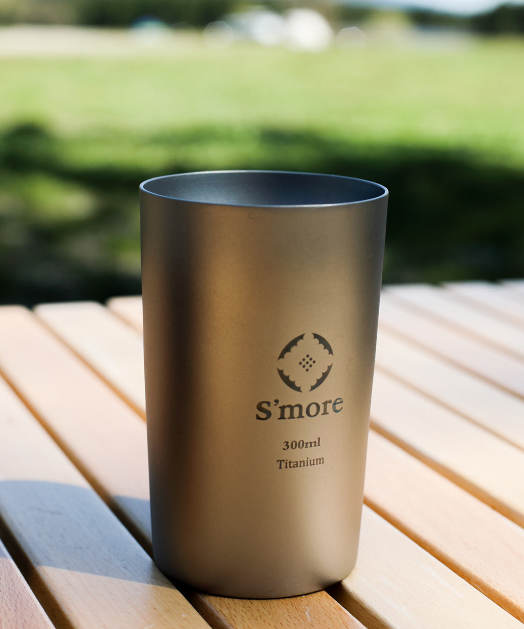 【 S'more / Titanium tumbler double】チタニウムタンブラーダブル チタンタンブラー