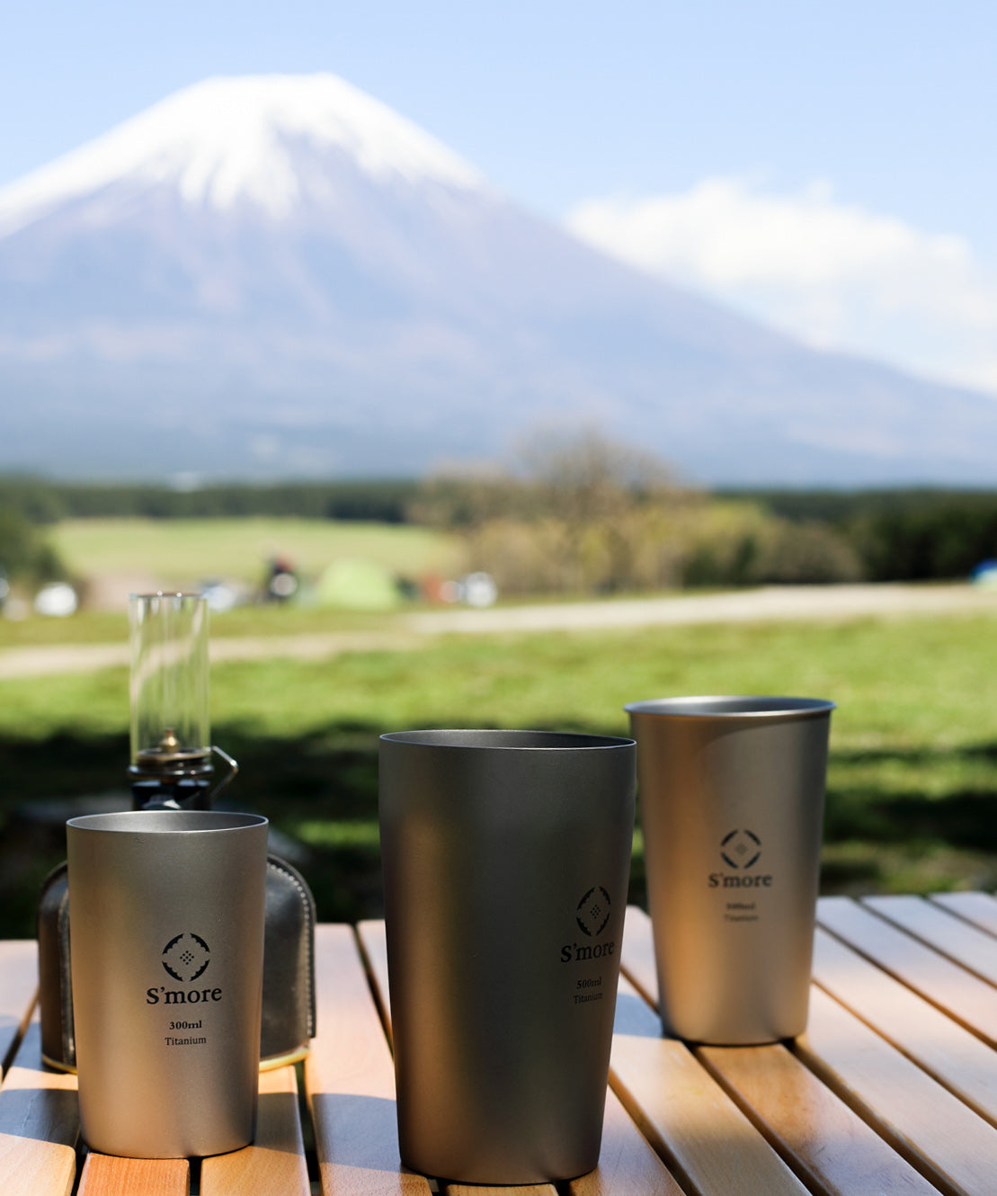 【 S'more / Titanium tumbler double】チタニウムタンブラーダブル チタンタンブラー