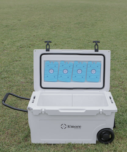 【S'more /Becool cooler box55】移動式クーラーボックス