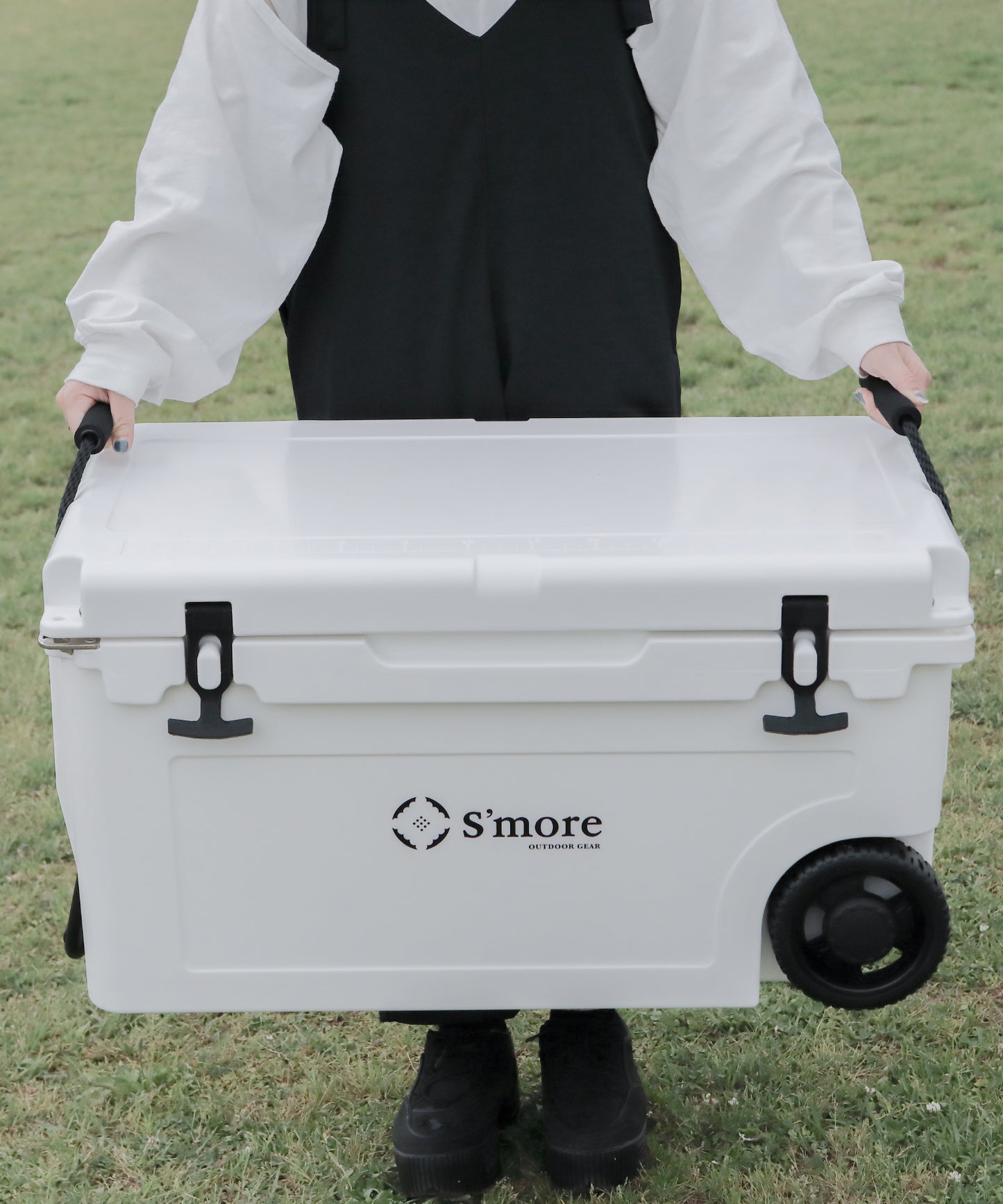 【S'more /Becool cooler box55】移動式クーラーボックス