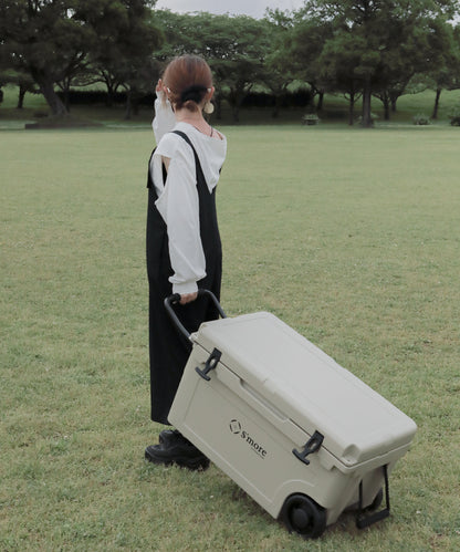 【S'more /Becool cooler box55】移動式クーラーボックス