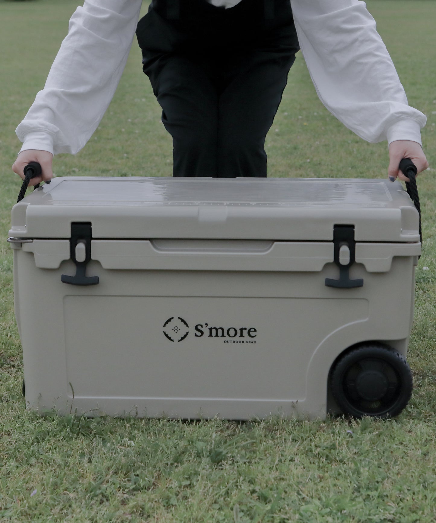 【S'more /Becool cooler box55】移動式クーラーボックス