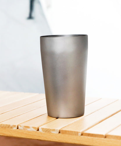 【 S'more / Titanium tumbler double】チタニウムタンブラーダブル チタンタンブラー